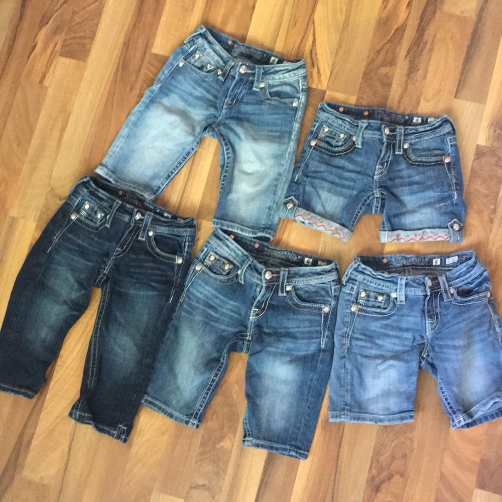Size 8 girls miss me shorts lot